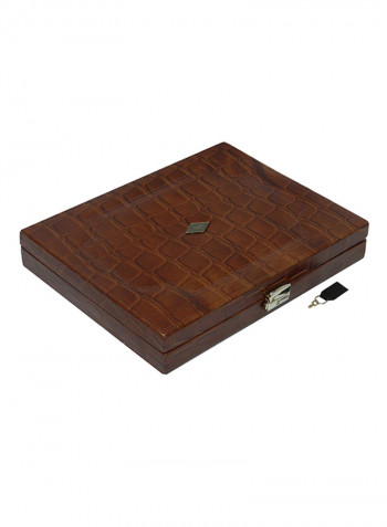 Genuine Leather Multipurpose Jewellery Box