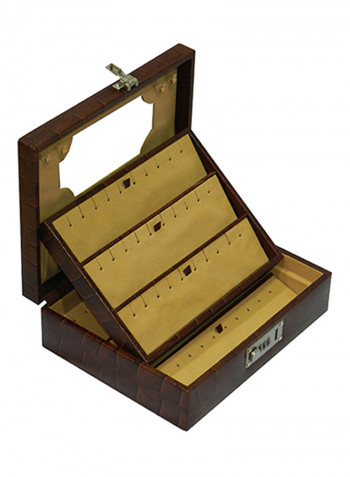 Genuine Leather Multipurpose Jewellery Box
