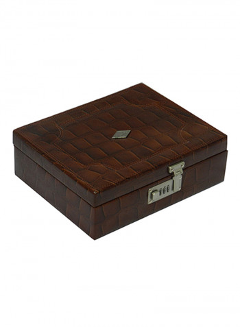 Genuine Leather Multipurpose Jewellery Box