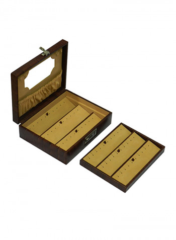 Genuine Leather Multipurpose Jewellery Box