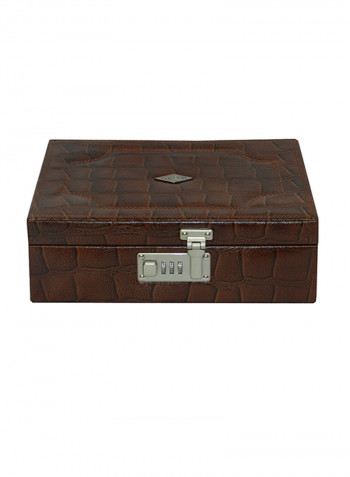 Genuine Leather Multipurpose Jewellery Box