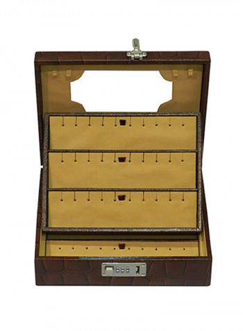 Genuine Leather Multipurpose Jewellery Box