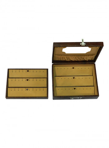 Genuine Leather Multipurpose Jewellery Box