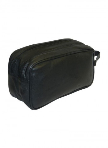 Leather Clutch Black