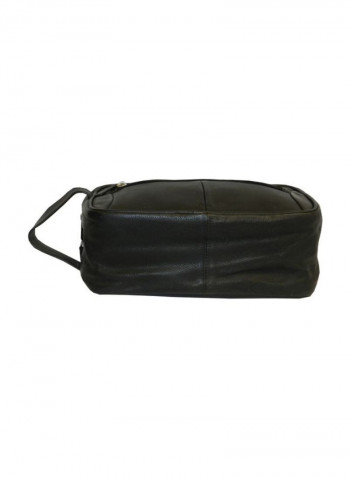 Leather Clutch Black