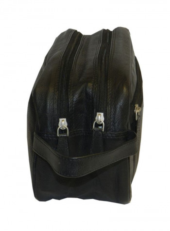 Leather Clutch Black