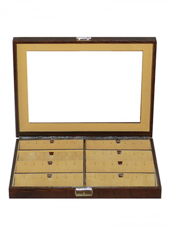 Genuine Leather Multipurpose Jewellery Box