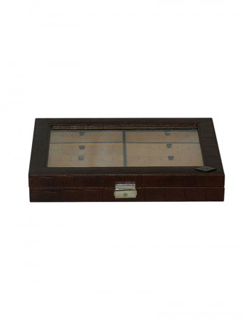 Genuine Leather Multipurpose Jewellery Box