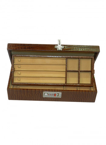 Genuine Leather Multipurpose Jewellery Box