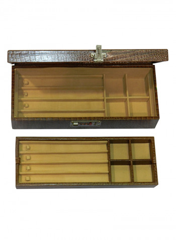 Genuine Leather Multipurpose Jewellery Box