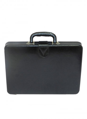 Leather Briefcase Black