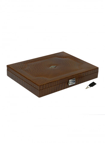 Genuine Leather Multipurpose Jewellery Box