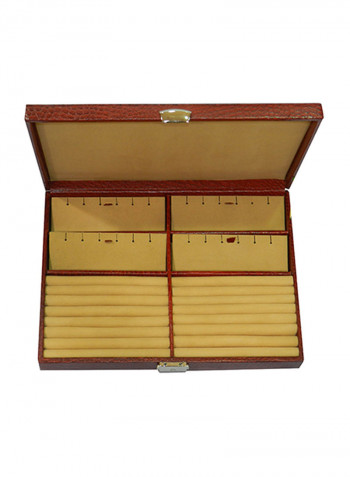 Genuine Leather Multipurpose Jewellery Box