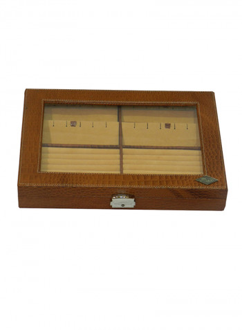 Genuine Leather Multipurpose Jewellery Box