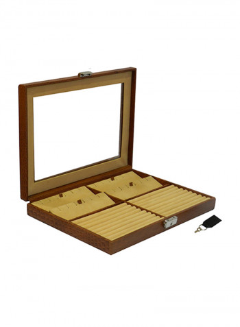 Genuine Leather Multipurpose Jewellery Box