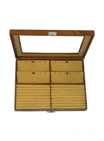 Genuine Leather Multipurpose Jewellery Box