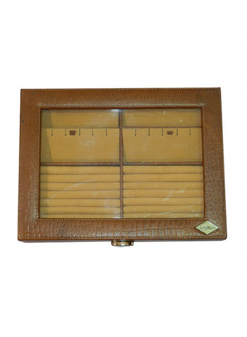 Genuine Leather Multipurpose Jewellery Box