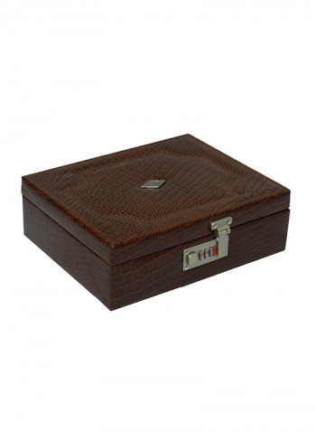 Genuine Leather Multipurpose Jewellery Box