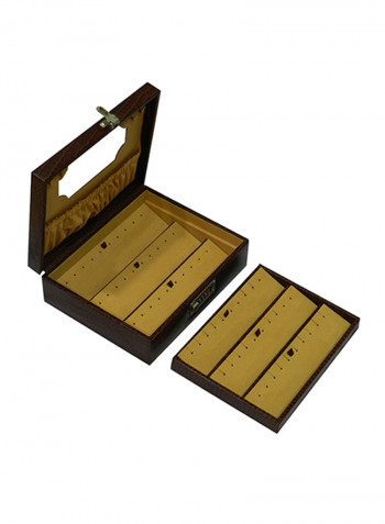 Genuine Leather Multipurpose Jewellery Box