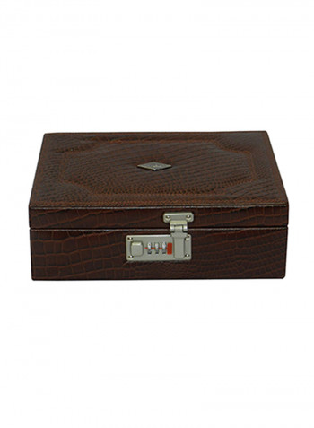 Genuine Leather Multipurpose Jewellery Box