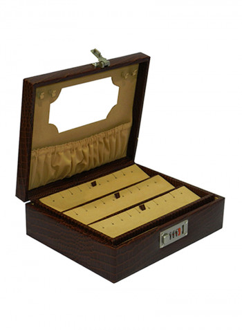 Genuine Leather Multipurpose Jewellery Box