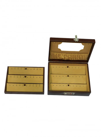 Genuine Leather Multipurpose Jewellery Box