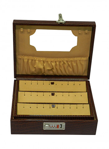 Genuine Leather Multipurpose Jewellery Box