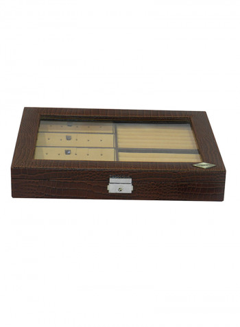 Genuine Leather Multipurpose Jewellery Box
