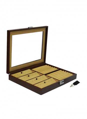 Genuine Leather Multipurpose Jewellery Box
