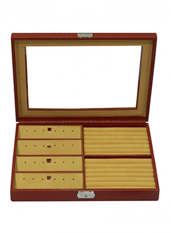 Genuine Leather Multipurpose Jewellery Box