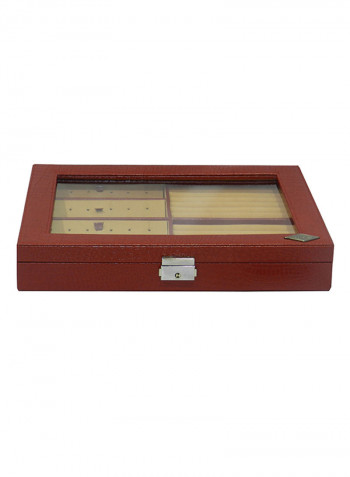Genuine Leather Multipurpose Jewellery Box