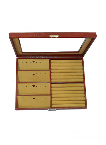 Genuine Leather Multipurpose Jewellery Box