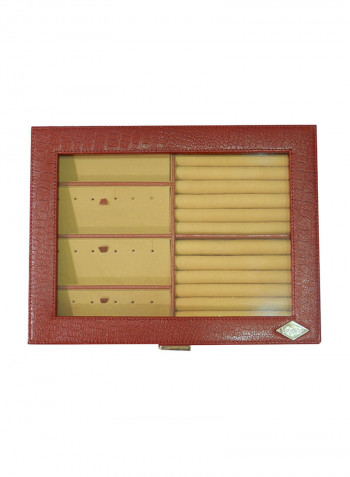Genuine Leather Multipurpose Jewellery Box