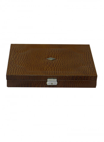 Genuine Leather Multipurpose Jewellery Box