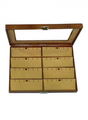 Genuine Leather Multipurpose Jewellery Box