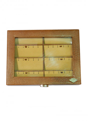 Genuine Leather Multipurpose Jewellery Box