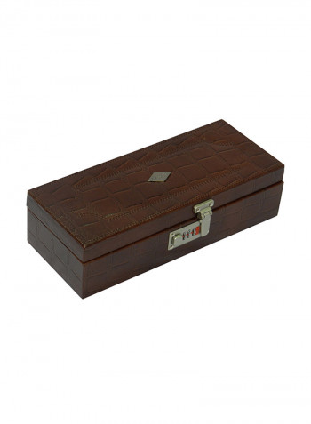Genuine Leather Multipurpose Jewellery Box