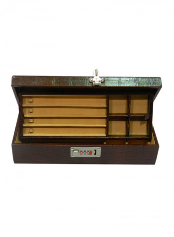 Genuine Leather Multipurpose Jewellery Box