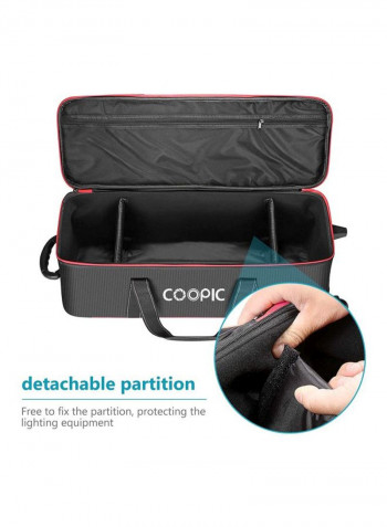 Photography Equipment Carrying Trolley Case 103x34x31cm Black