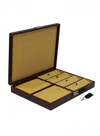 Genuine Leather Multipurpose Jewellery Box