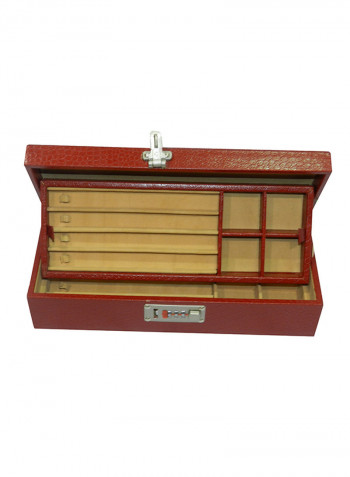 Genuine Leather Multipurpose Jewellery Box