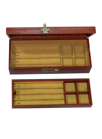 Genuine Leather Multipurpose Jewellery Box