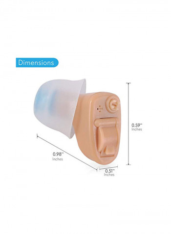 Mini ITC Hearing Assistance Device