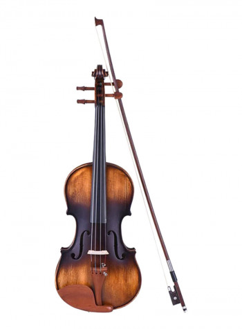 Top Jujube Wood Part Violin With Cleaning Cloth