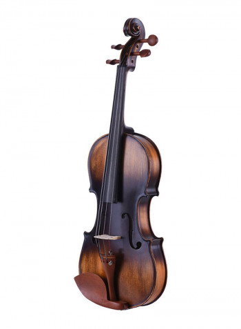 Top Jujube Wood Part Violin With Cleaning Cloth