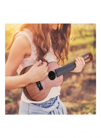 Wooden Acoustic Guitar With Accessories