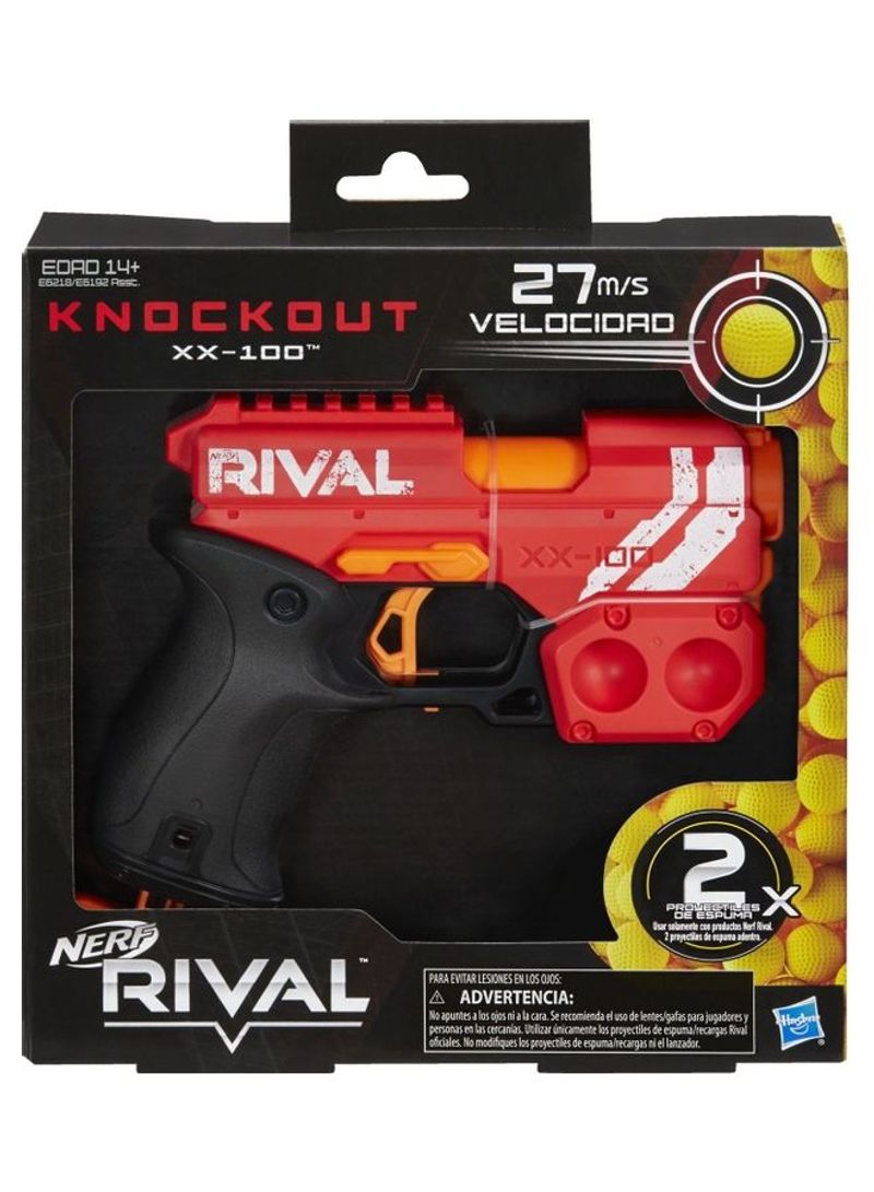 Rival Knockout Xx 100 Blaster With Dart 5.4 x 24.1cm
