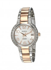 Women's Sheen Water Resistant Analog Watch SHE-4804SG-7AUDR