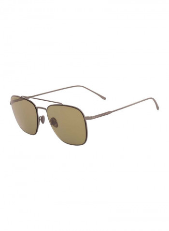 Men's Full Rim Metal Square Sunglass