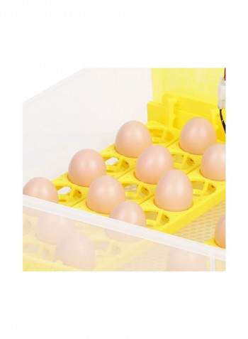 48-Cavity Egg Incubator 80W 80 W H21238AU Yellow